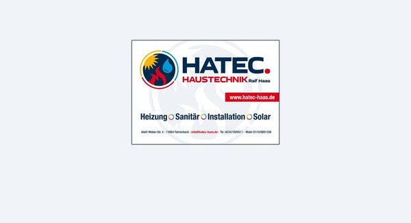 Screenshot hatec-haas.de