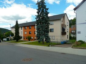 Neu gestrichenes Haus in Mosbach