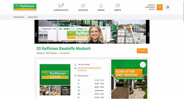 Screenshot zg-riaffeisen.de