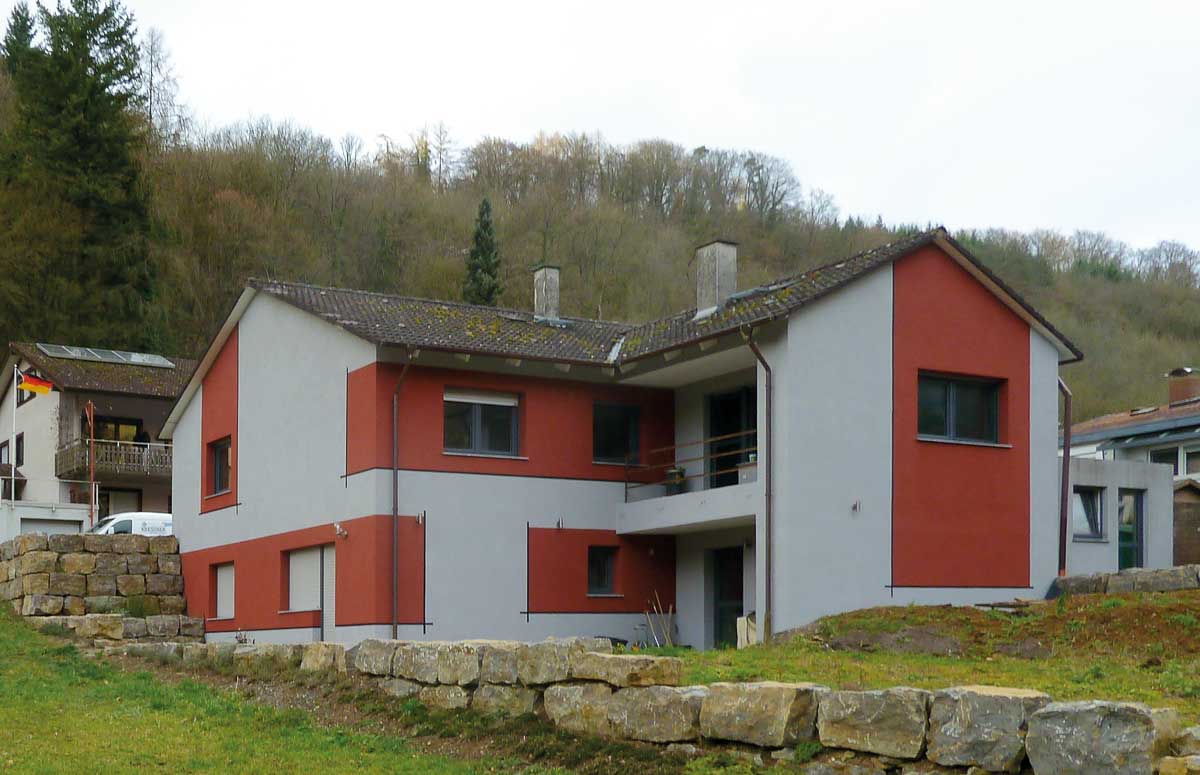 Haus streichen 